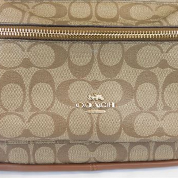 Coach Medium Charlie Backpack In Signature Canvas - Picture 8 of 15